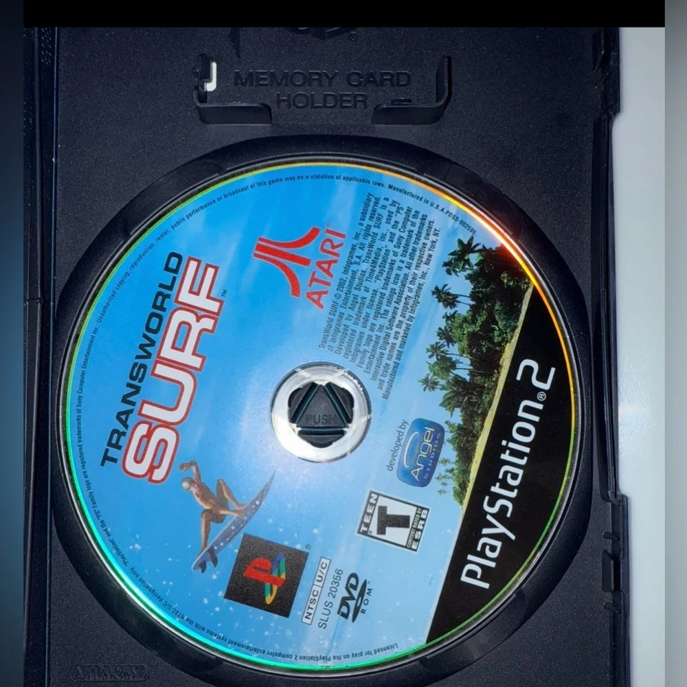 $3 Transworld Surf for PlayStation 2 - Black $3 WHEN BUNDLED WITH 3 OR MORE ITEM